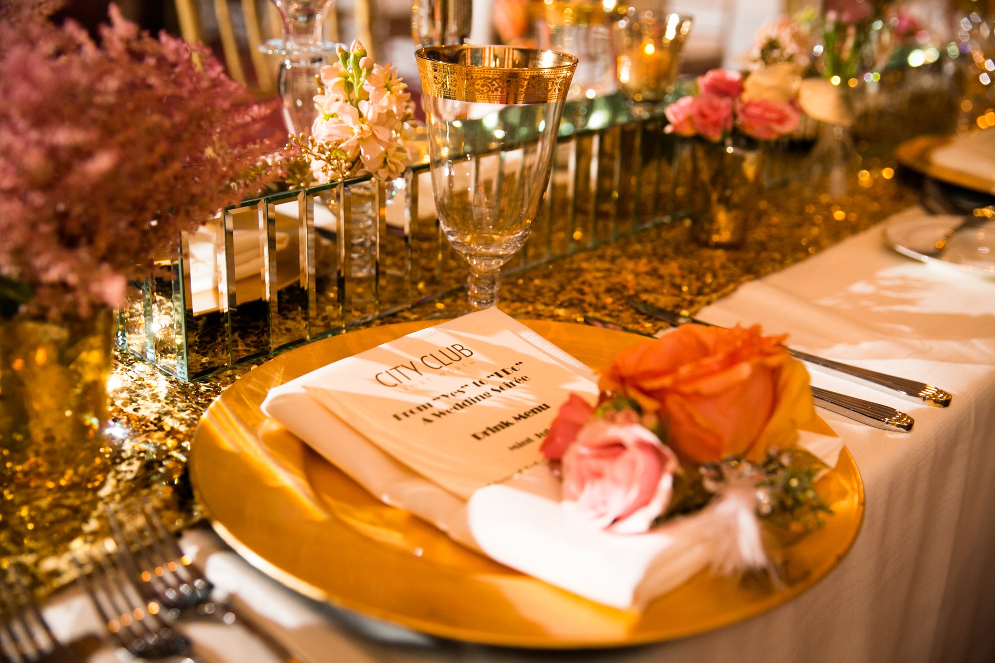 Gatsby Table Setting